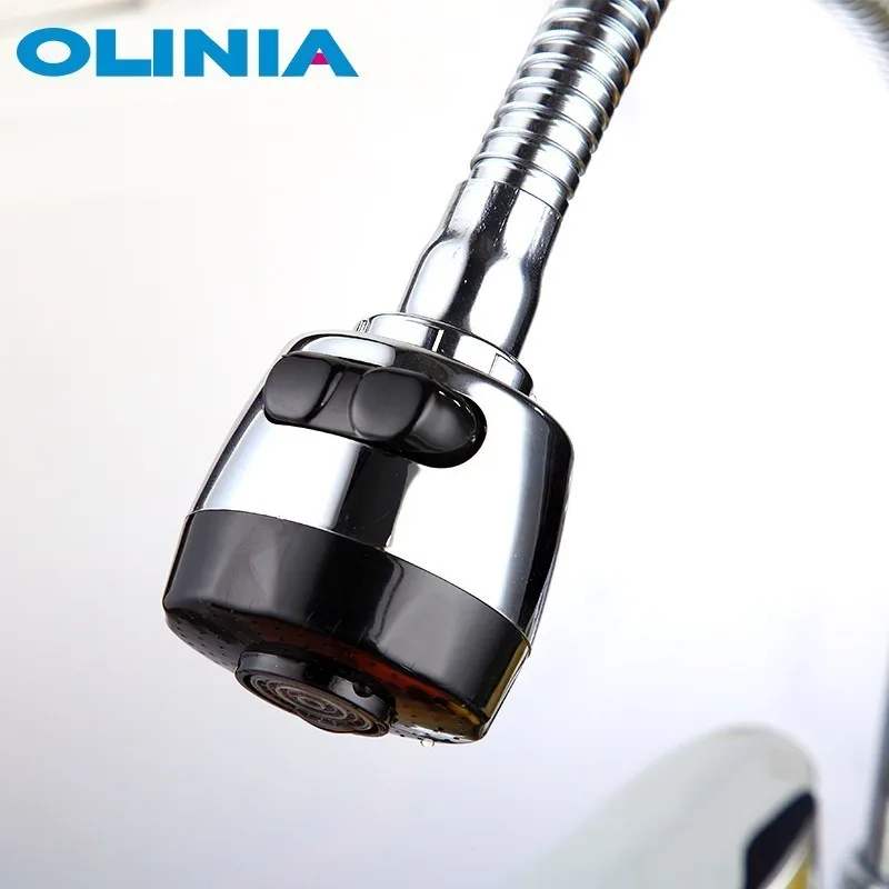 Olinia Faucet for sink Tap Zinc Alloy Single Handle 360� Rotation Contemporary Popular Cold & Hot Water Convenience OL8095W Olinia Faucet for sink Tap Zinc Alloy Single Handle 360� Rotation Contemporary Popular Cold & Hot Water Convenience OL8095W