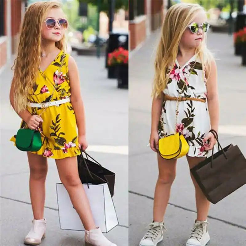 summer floral outfit