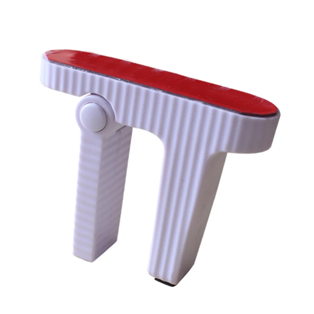 

2PCS Plastic Safety Adhesive Childproof Interior Protection Kids Security Indoor Door Lever Lock Home Handle Lock
