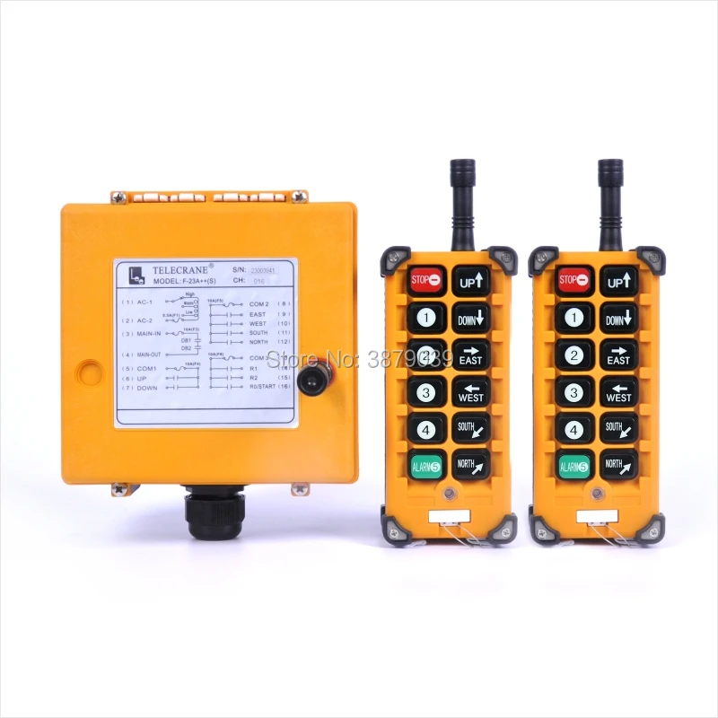 TELECRANE F23-A ++ (2 передатчика + 1 приемник) Промышленное беспроводное радио одна