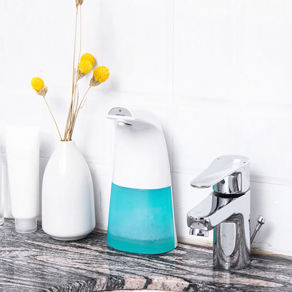 

350ml Infrared Sensing Automatic Soap Dispenser hosehold IPX3 Waterproof Foam Soap Dispenser For Bathroom Kitchen Balcony