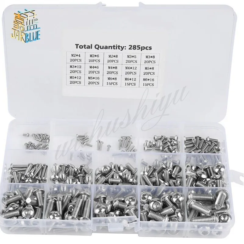 M1.2 Laptop Screws Ni-Plated Machine Screws Set for Laptop//Keyboard//Phone LOT
