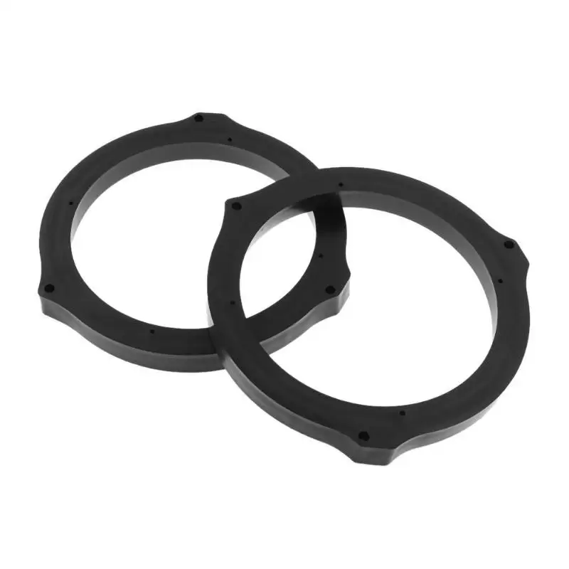 

2pcs 6.5in Car Door Speaker Spacer Ring Adapter Brackets for Ford Focus