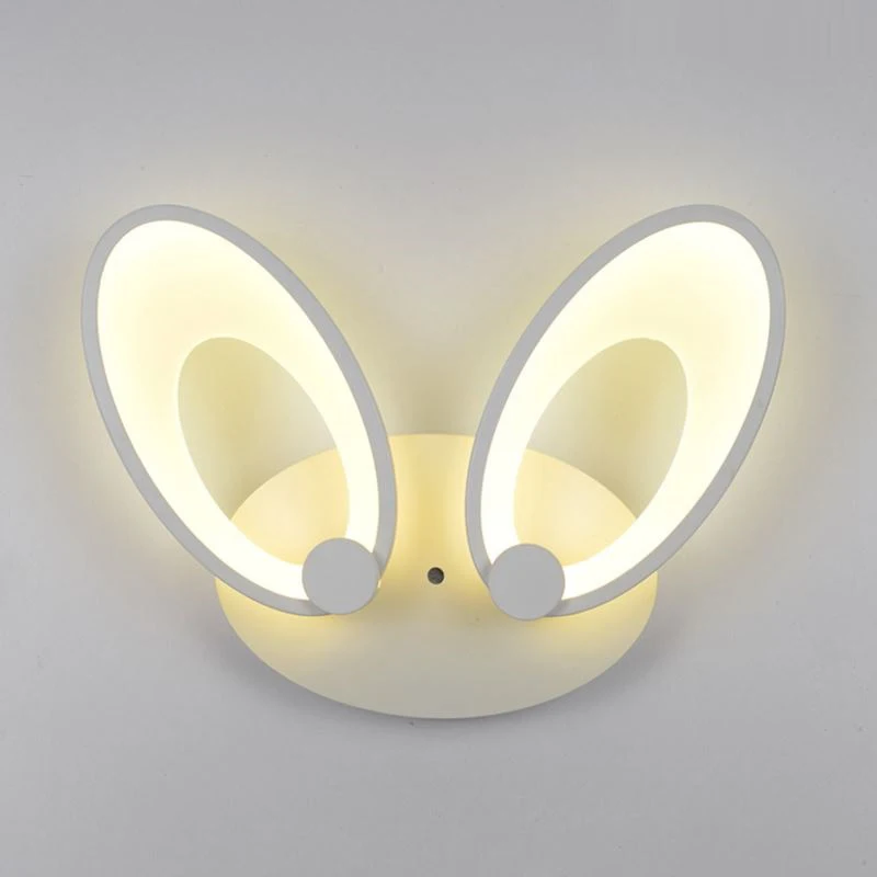 

24W LED wall lamp Rabbit Ears Shape Wall Lamps AC110V 220V corridor hallway stairs lights Children Bedroom Dual lighting CF462