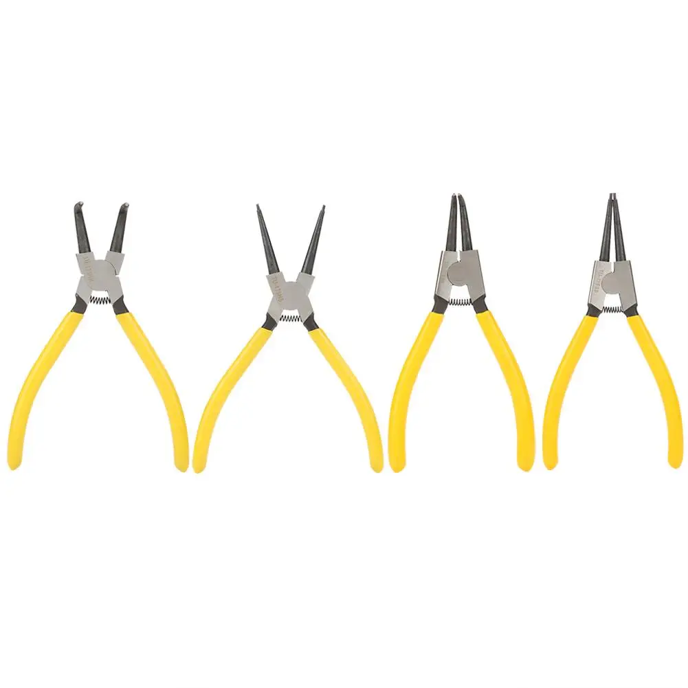 Cable Cutter 7in Handle Stainless Steel Curved Circlip Snap Ring Pliers Retaining Mechanical Tool | Инструменты