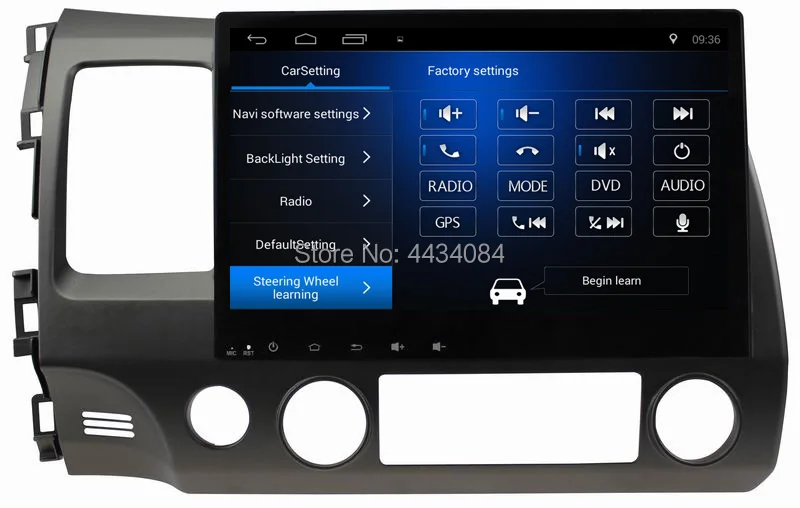 Автомобильный аудио экран Ouchuangbo gps nav для Civic 2006 поддержка USB SWC bluetooth android 8 1 4
