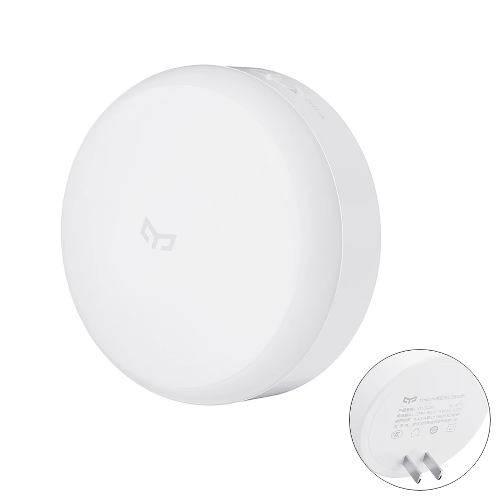 

Xiaomi Yeelight YLYD03YL Smart Induction Plug-in Night Light for Home Bedroom Corridor Wall Lamp