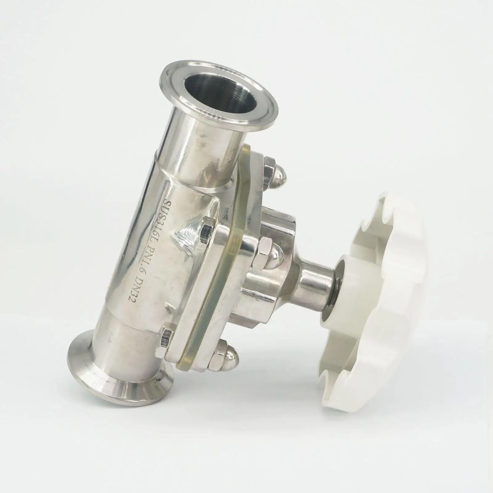 1-1/4&quot 32mm 316 Stainless Steel Ferrule O/D 50.5mm Sanitary Tri Clamp Diaphragm Valve Brew beer Dairy Product | Обустройство дома