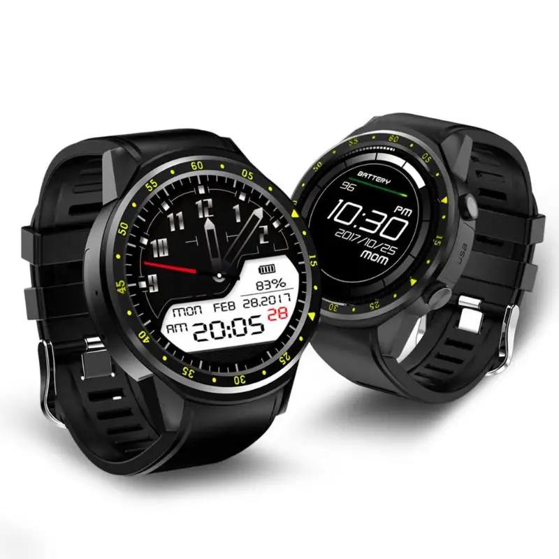 

ALLOYSEED F1 Sport Smart Watch With Camera GPS Tracker Heart Rate Monitor Smartwatch SIM Card Wristwatch For IOS Android Phone