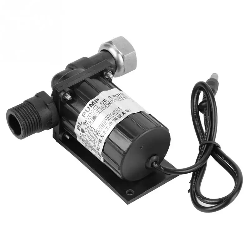 DC 12V 10W Бесщеточный Водяной насос высокая термоустойчивость циркуляция низкий