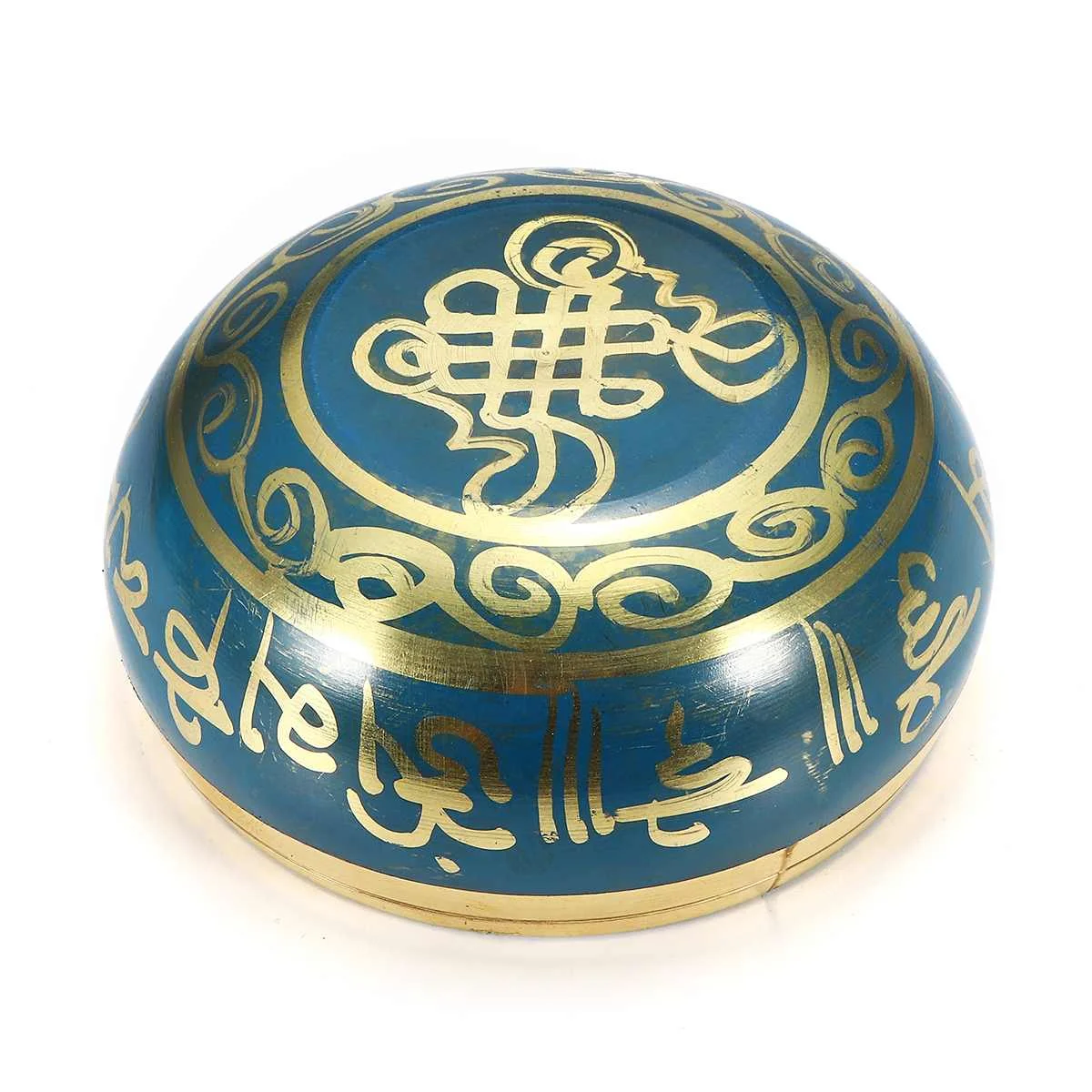  Singing Bowl Chakra Meditation 8.5cm Tibetan Buddhism Yoga Healing Relaxation Low Frequency Sound D