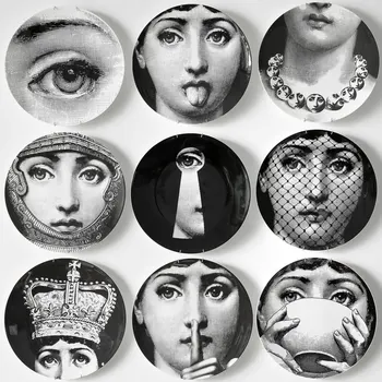 

8-inch Ajax Vintage Zoyo Utenos Fashion Designer Plates Decorative Wall Dishes Home Decoration China