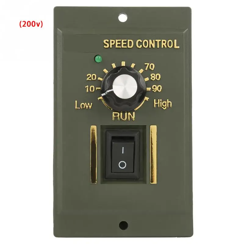 

120W DC Permanent Magnet Motor djustable Speed Controller Input 220V AC Output 0~200V Tools
