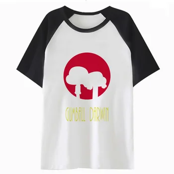 

gumball amazing world t shirt men tee t-shirt top male clothing harajuku streetwear funny hop hip for tshirt H1097
