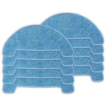 

New 10 Pieces/Lot Vacuum Cleaner Part Mop Cloth For Chuwi ilife A4 Robotic Cleaner