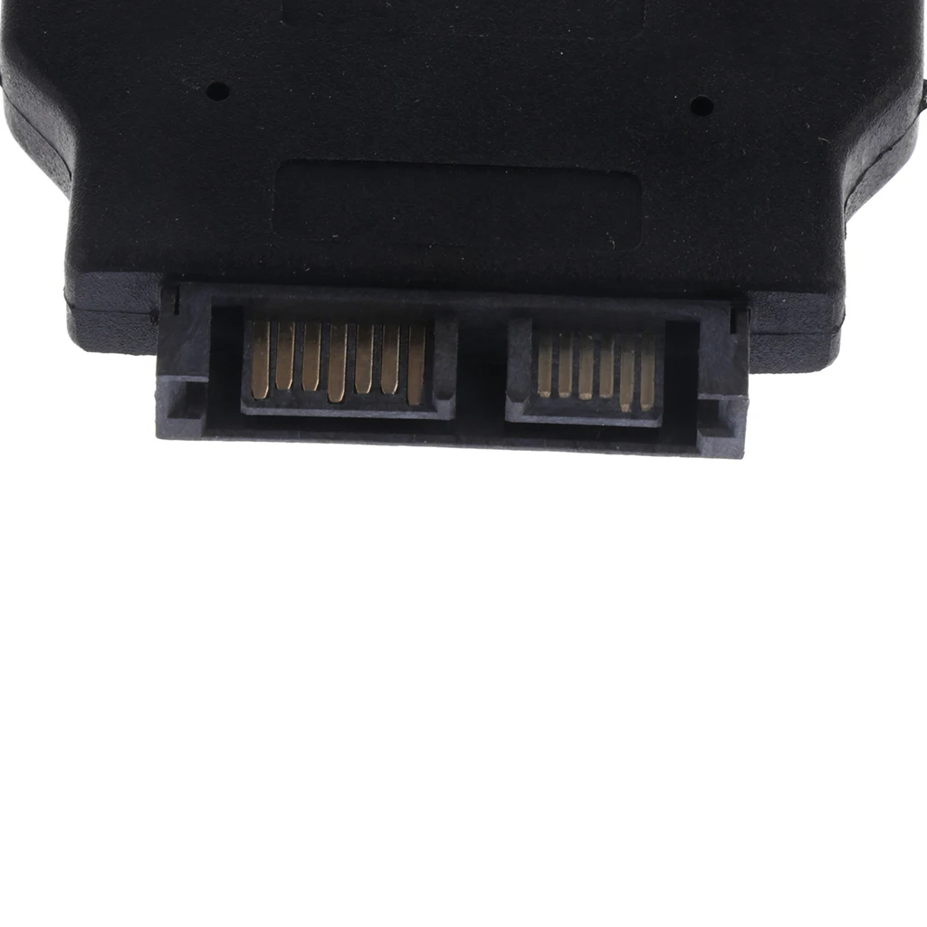 2 5 дюймовый SATA 22pin 22p Female to Slimline 13pin Мужской конвертер адаптер|Компьютерные кабели