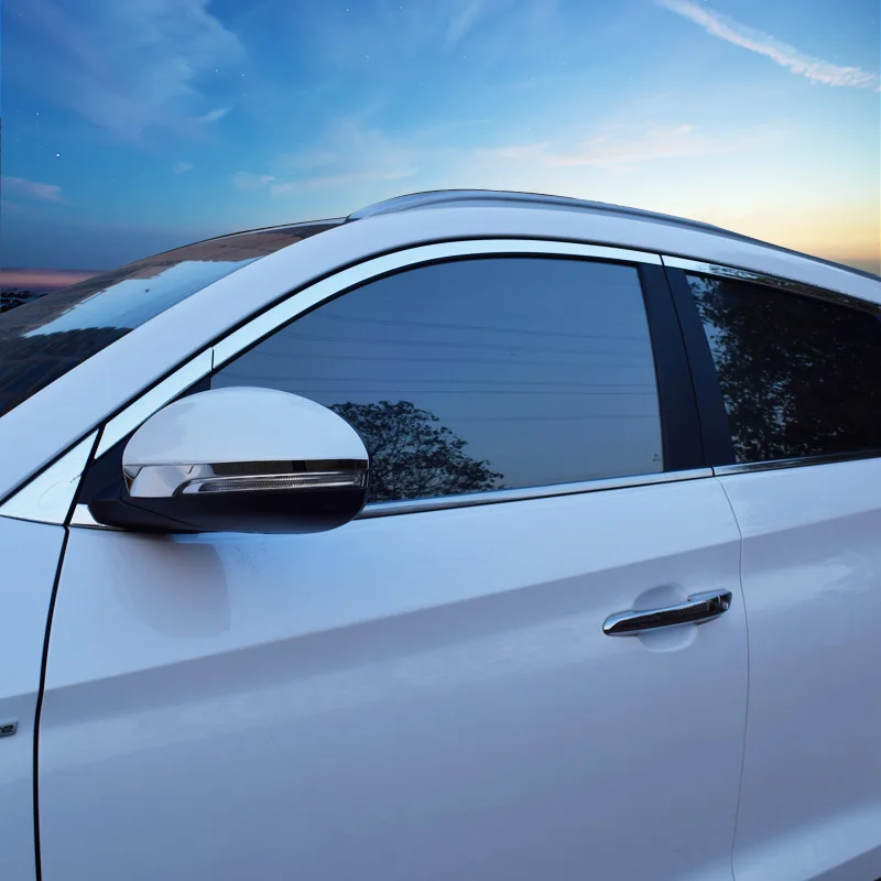 

Decorative Window Door Exterior Dashing Sticker Strip Protecter Parts Covers Mouldings Car Styling FOR Hyundai Tucson