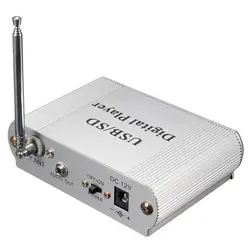 Mini Автомобильный USB цифровой светодиодный SD аудио усилителя MP3 декодер карта SD/MMC U Stick fm-радиоприемник пульт дистанционного управления с