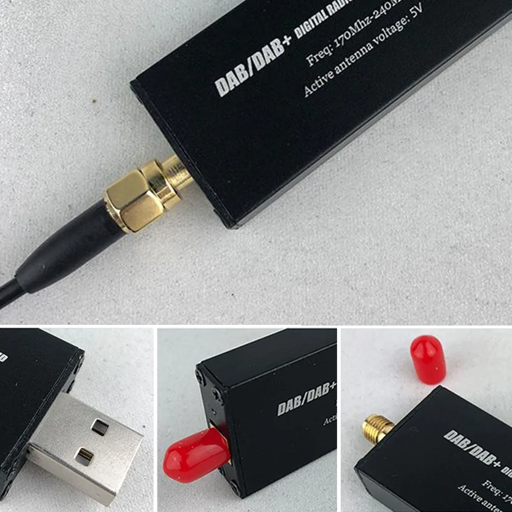 Dab цифровой радио передатчик вещания практичный электронный адаптер Авто USB