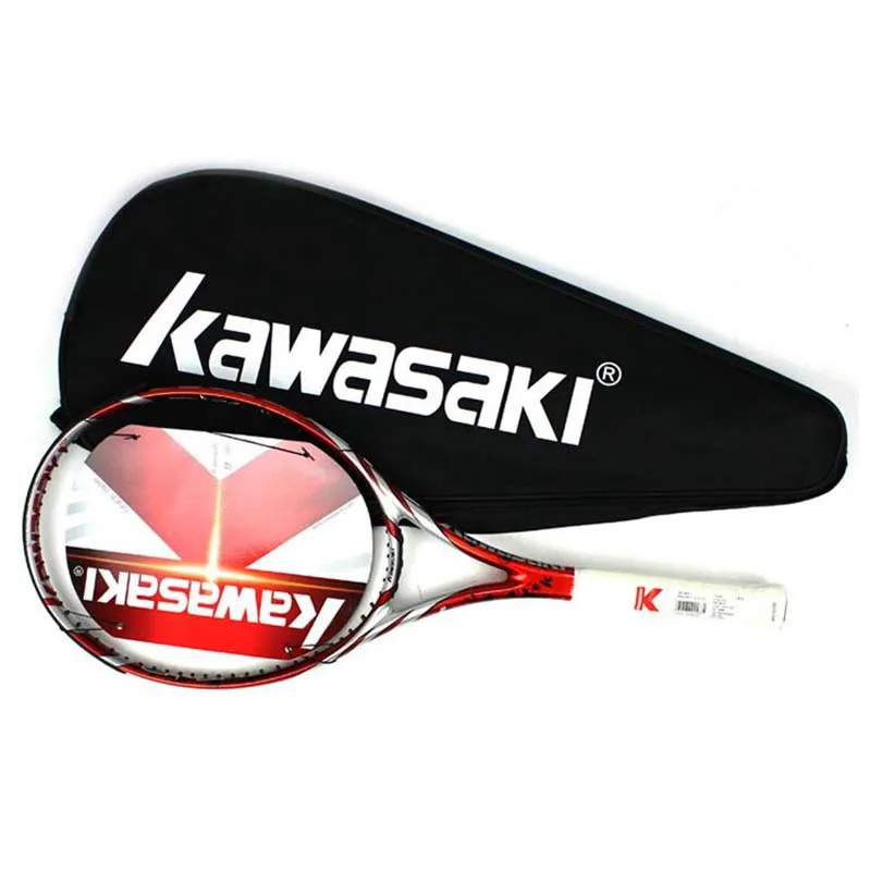 

Kawasaki Tennis Racket Carbon Fiber Raqueta Tenis Proffisional Technical Type Lightweight Beginner Training Tennis Racquets