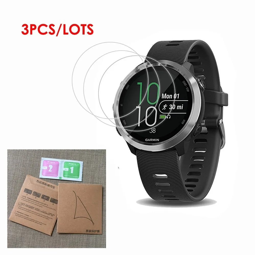 3 упаковки для Garmin Forerunner 645/645 музыкальное полное покрытие 5H Противоударная