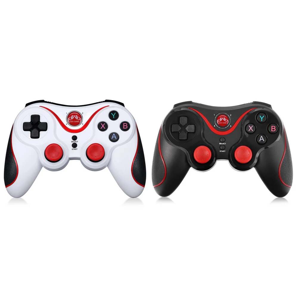 Gen Game s5/S5 Enhanced Edition Wireless Bluetooth 3.0 gamepad Joystick Game Controller connects PC through a receiver gamepad