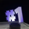 7 colores que cambian la lámpara de proyección DE MESA USB forttniting Led figura de acción Alpaca light up juguetes luminosos Dropshipping AW-2170 ► Foto 3/6