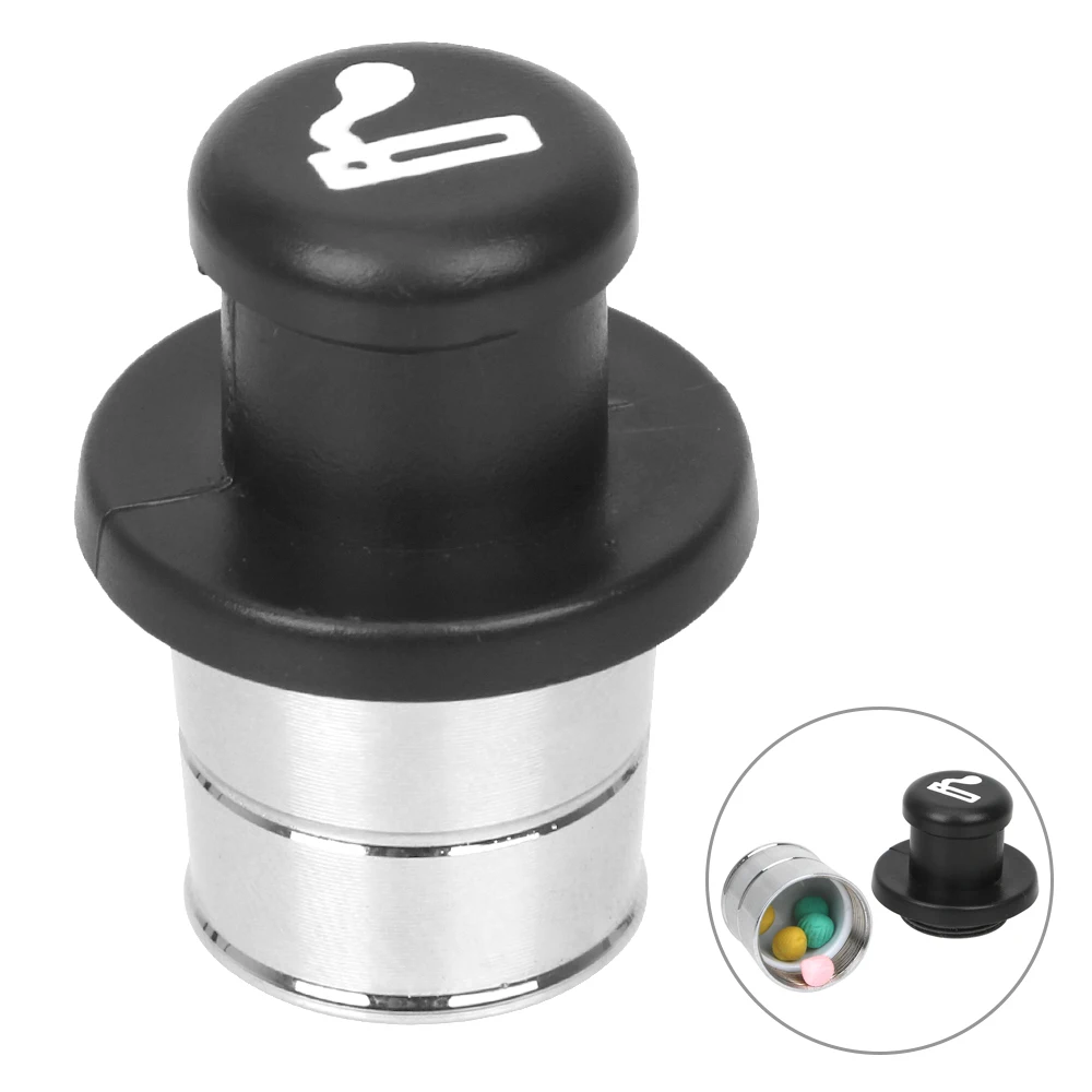 

Fake Cigarette Lighter Mini Storage Box Air Freshener Creative Design Sealed Storage Car Decoration Portable Interior Accessory