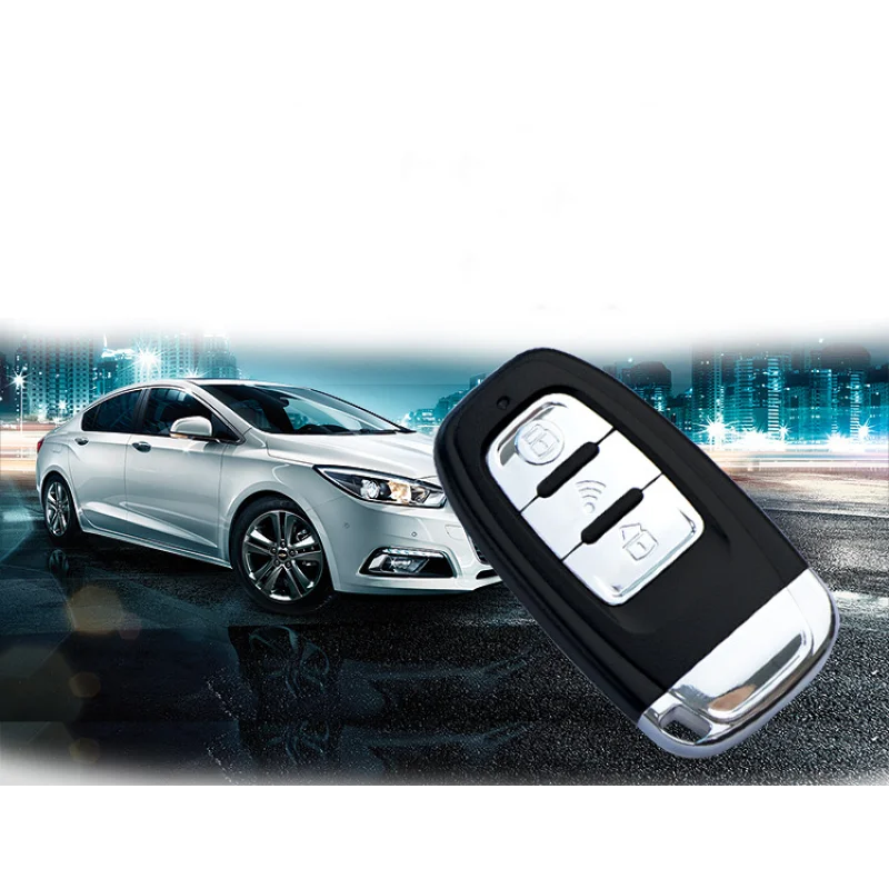 CARCHET Автосигнализация Пассивный Keyless Центральный замок для авто кнопочный старт стоп Автомобильная одна кнопка Запуск система дистанционного управления