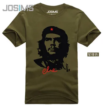 

Mens Casual CottonT Shirts Fashion CHE GUEVARA Short Sleeve Men High Quality Breathable Summer Printed T-Shirt Camisetas A835