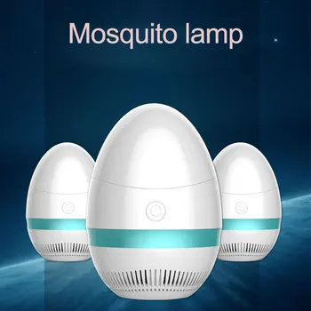 

Indoor LED Light Mosquito Killer Lamp Electronic Mute Bug Zapper Safe Powerful USB Power Mushroom Shape Useful Photocatalyst A