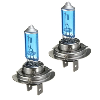

2pcs H7 12V 55W Xenon White 6300k Halogen Blue Car Head Light Car Head Light Globes Bulbs Lamp Car styling