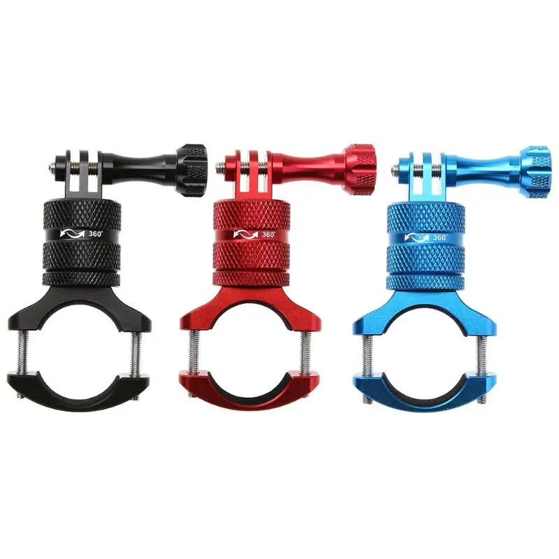 Best NEW Aluminium Alloy MTB Bike Bicycle Phone Holder Handlebar Universal Cycling Motorcycle Handlebar Mount Holder Clamp For Gopro