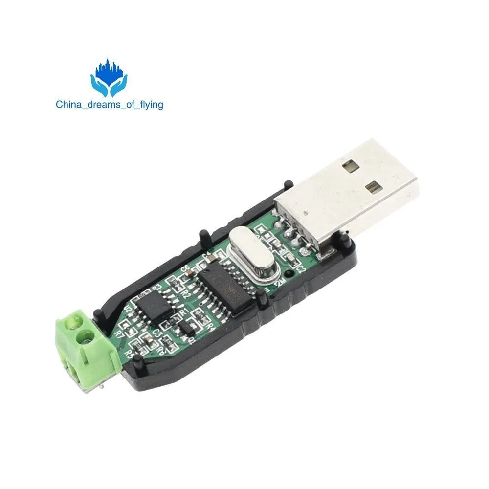 Переходник с USB на RS485 485 поддержкой Win7 XP Vista Linux Mac OS WinCE5.0|Интегральные схемы| |