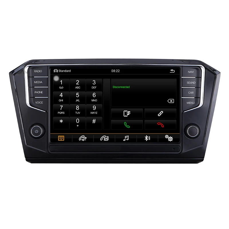 Автомагнитола с навигационной системой мультимедиа видео android dvd для VW PASSAT B8 2015 2018