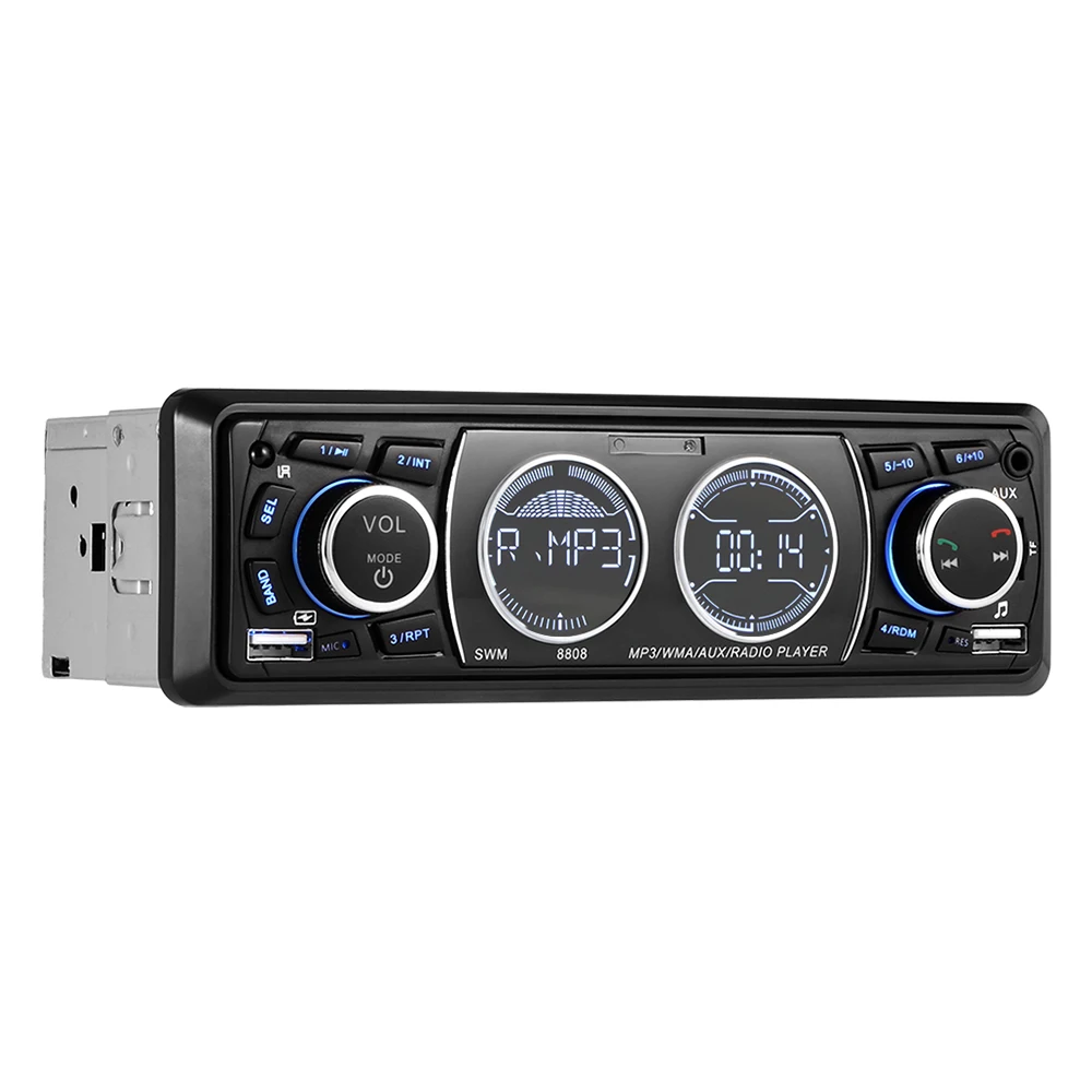 Автомобильный MP3 плеер Onever стерео система с двойным жк дисплеем Bluetooth USB TF AUX FM