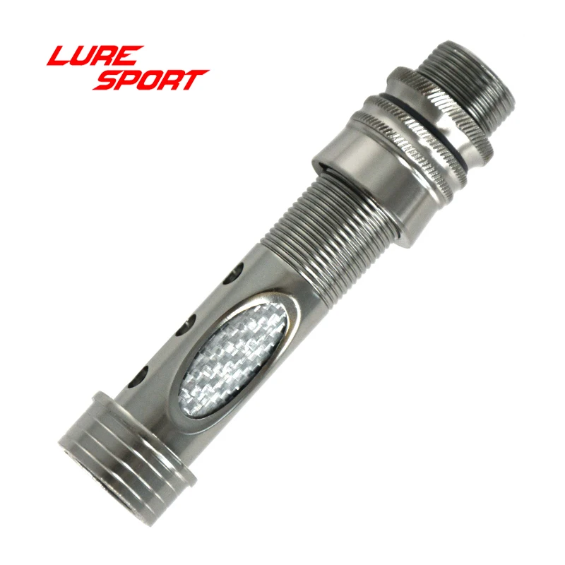 LureSport, 2 шт., катушка для мух, сиденье, алюминиевый корпус, углеродная трубка, удочка, строительный компонент, ремонтный полюс, DIY аксессуар