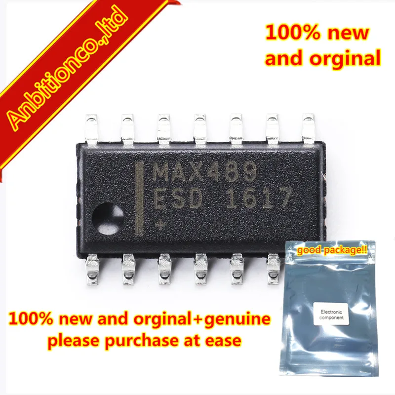 

5 шт. 100% Новый оригинальный MAX489ESD + T RS-485/RS-422 в наличии