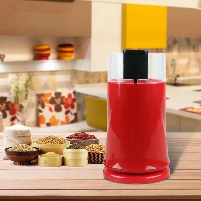 

Household Electric Coffee Grinder Salt Pepper Burr Coffee Bean Grinders Mill Herbs Nuts Grinding Machine Kitchen Tool 100W