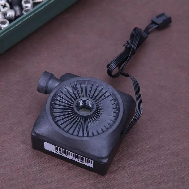 12V Mini Silent water cooling pump for PC water cooling system Support pwm adjustment easy to insta pump Component for PC Parts 12V Mini Silent water cooling pump for PC water cooling system Support pwm adjustment easy to insta pump Component for PC Parts