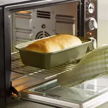 Антипригарная форма для выпечки, набор из 5 штук, углеродистая сталь, включая пружинную форму, сковородки для кексов, квадратная форма для выпечки, лоток для пиццы, буханка