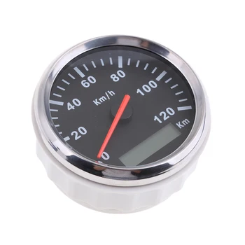 

Universal Black 85mm IP67 Antifogging Speedometer Speedo 200km/h For Car Truck Motor DC 9~32V