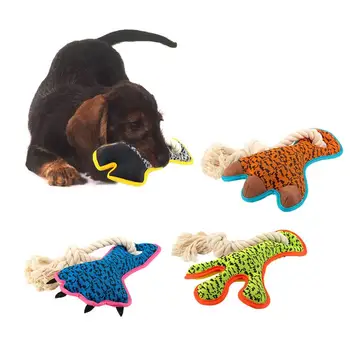 

Pet Toys Dog Teeth Cleaning Bite Toy Squeaky Biting Sounding Toy Dog Grinding Animal Claw Shape Toys For Puppy Dogs