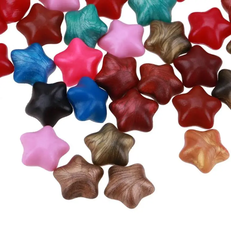 

100pc/set Five-pointed Star Sealing Wax Documents Stamp Supplies 2019 DIY Multicolor Beads Granule In Bulk Stamps Wax Seal Gift