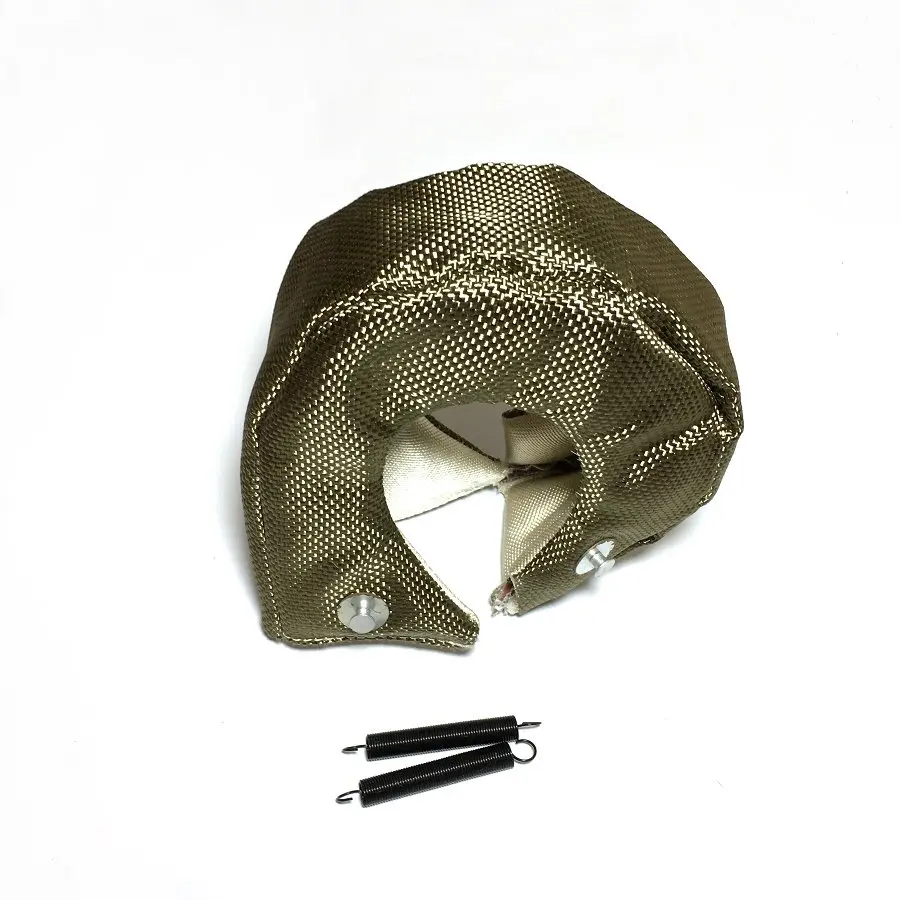 

UNIVERSAL TITANIUM TURBO BLANKET HEAT SHIELD TURBOCHARGER COVER WRAP T3 New