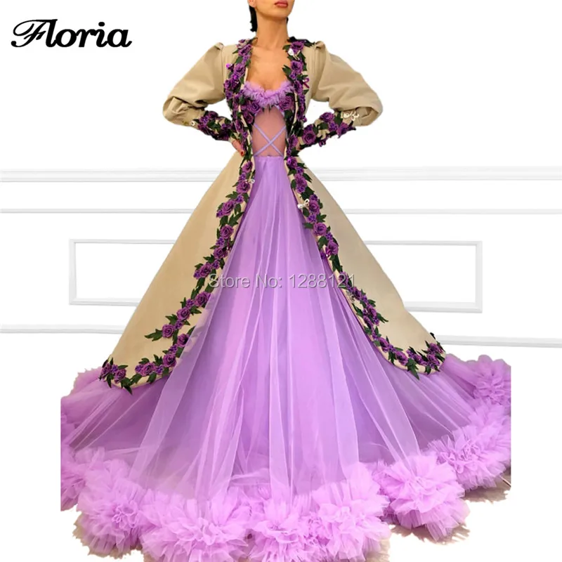 lilac ball gown