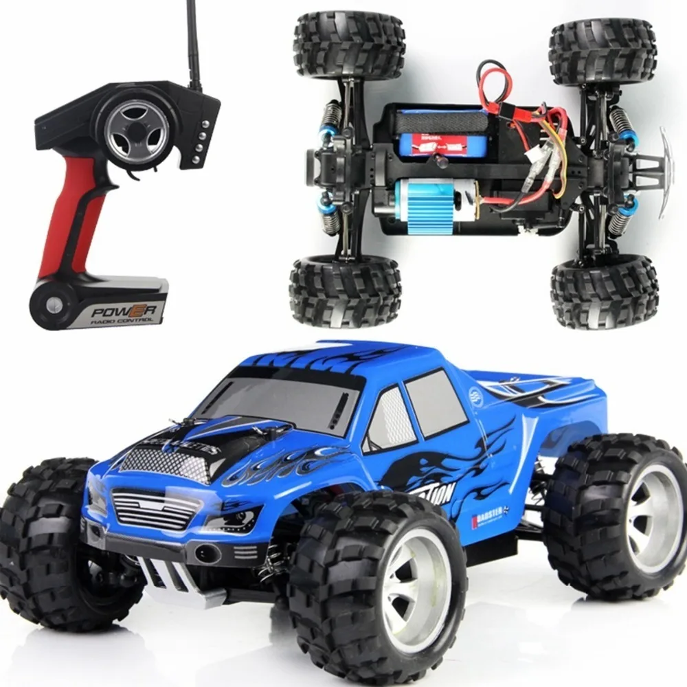 Wltoys A979 50KM/H RC Car 1/18 2.4GHz 4WD Monster Rc Racing Car Remote Control Cars Radio-controlled Cars Machine