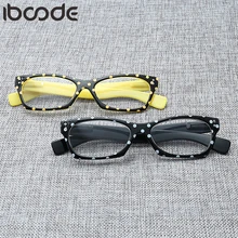 Iboode очки для чтения, ультра-светильник, очки для женщин и мужчин, узор в горошек, HD очки для чтения, антиусталость, очки для пресбиопии