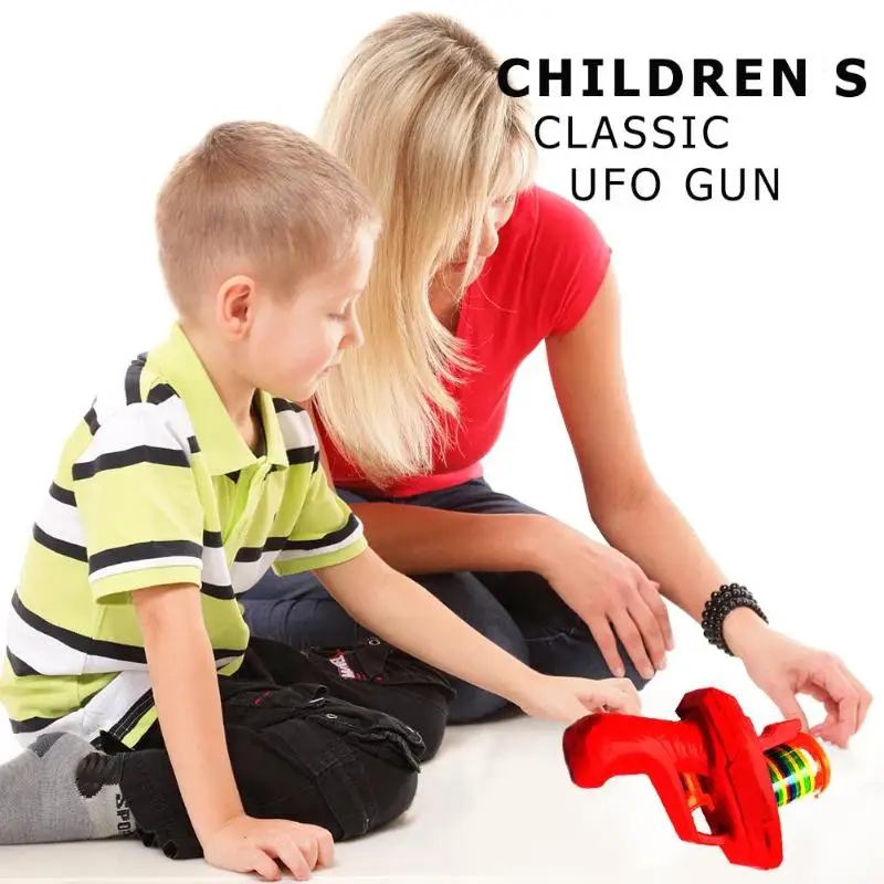 Игрушечный пистолет Классическая летающая тарелка EVA Мягкая Пуля наружные игрушки подарок для детей