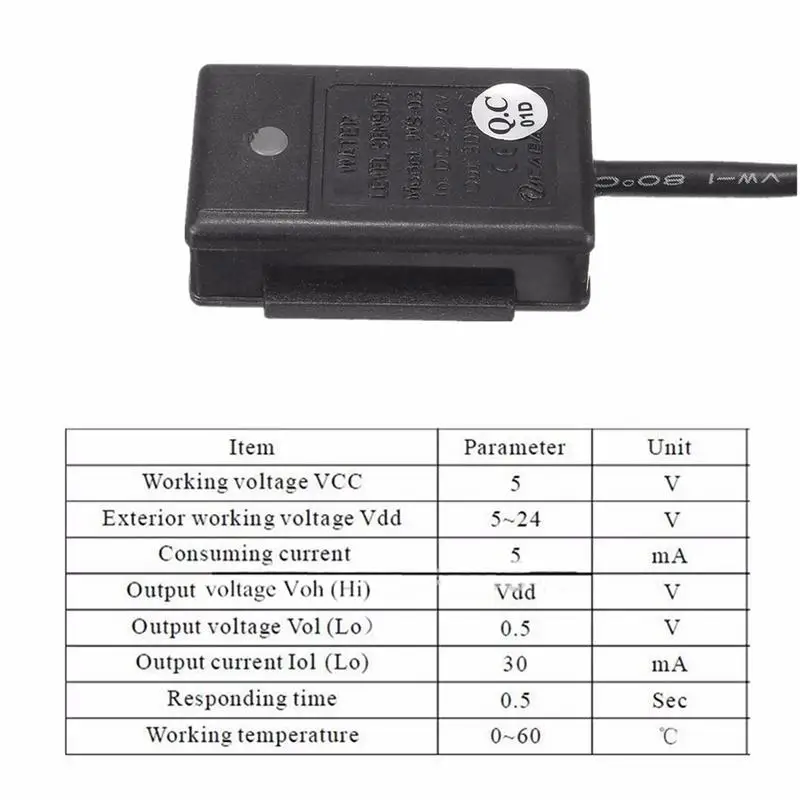 Non-contact Tank Liquid Water Level Sensor for Car Vehicle Testing Equipment Liquid Level Sensor and Lever